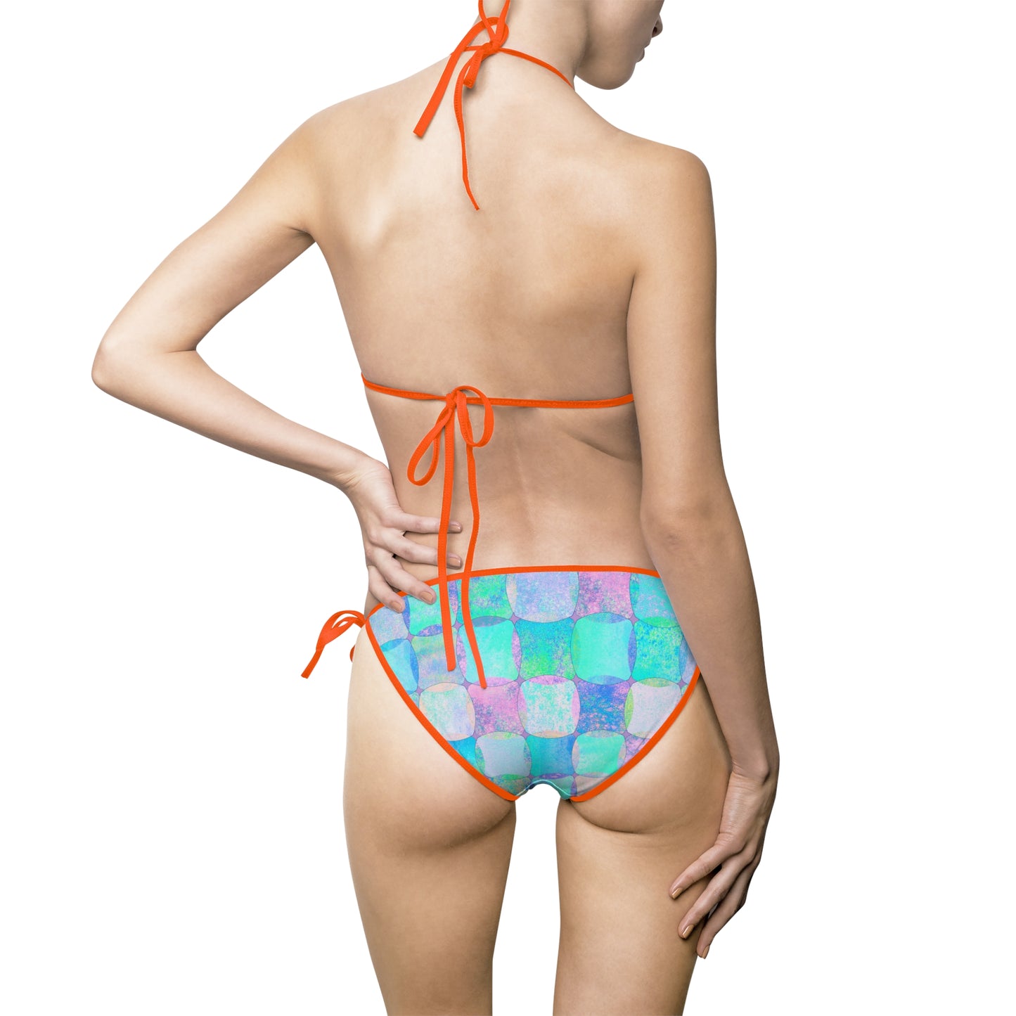 Buntes Bikini Set – Farbenfrohe Sommer Swimwear
