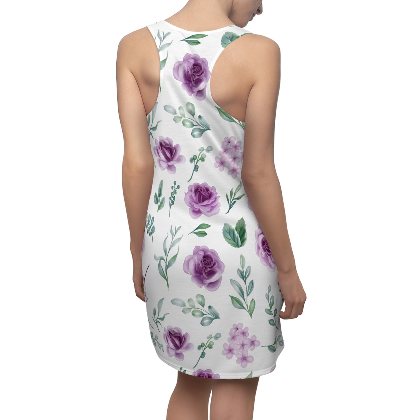 Floral Racerback Kleid – Blumenkleid Sommer Damen