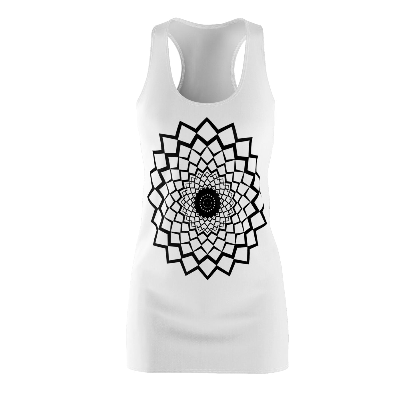 Mandala Racerback Kleid – Boho Sommerkleid