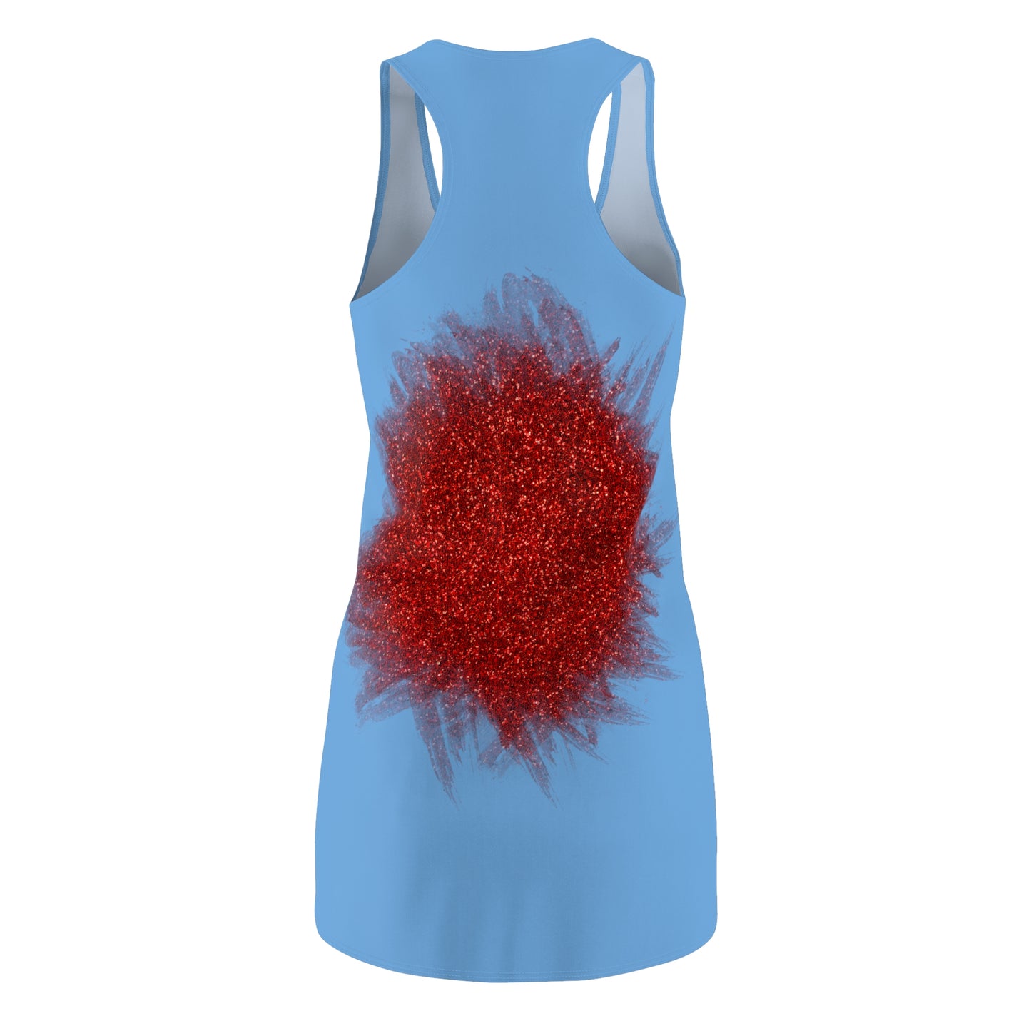 Rot Sparkle Racerback Kleid – Stylishes Partykleid