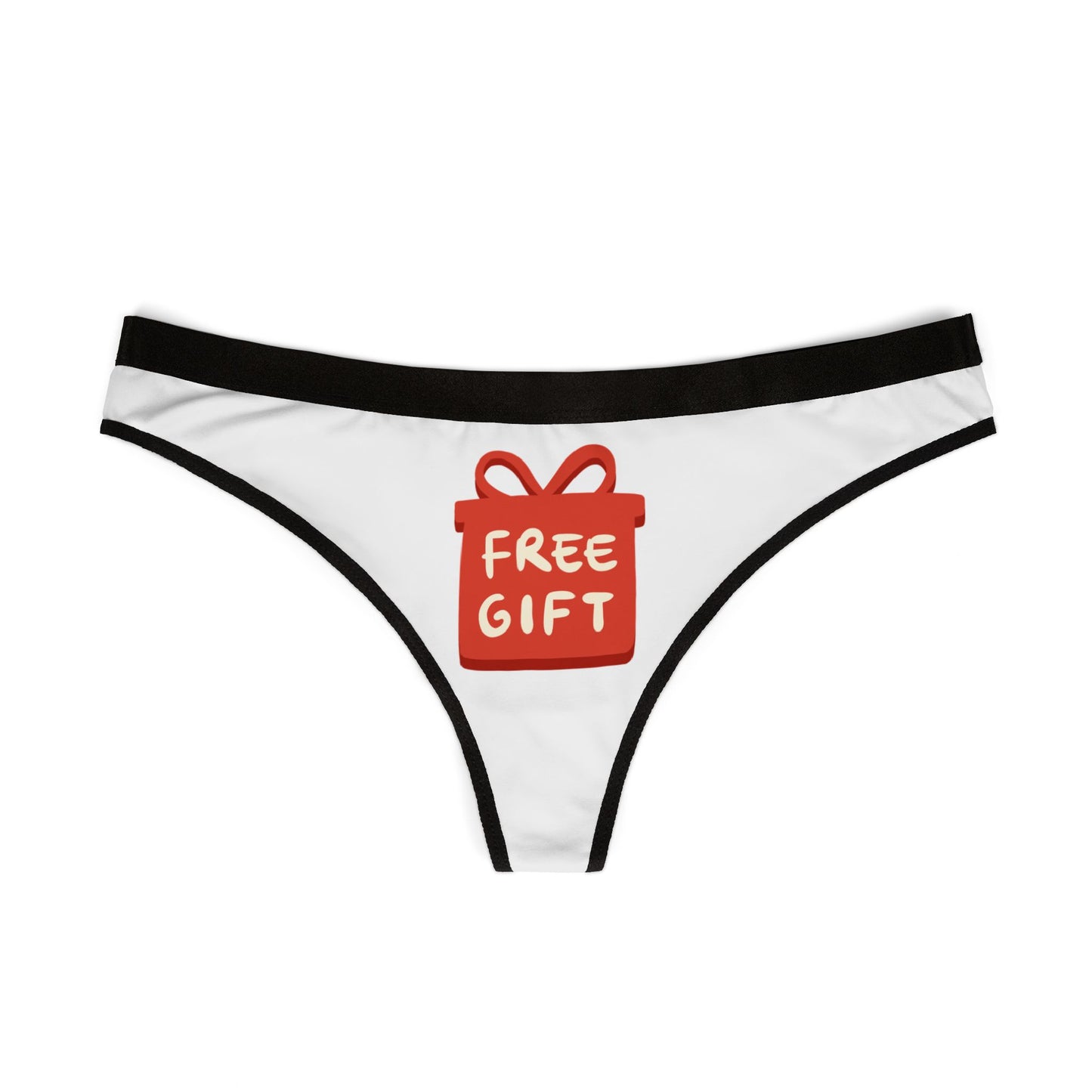 Damen Thong Unterwäsche Bequeme Atmungsaktive Slips Free Print