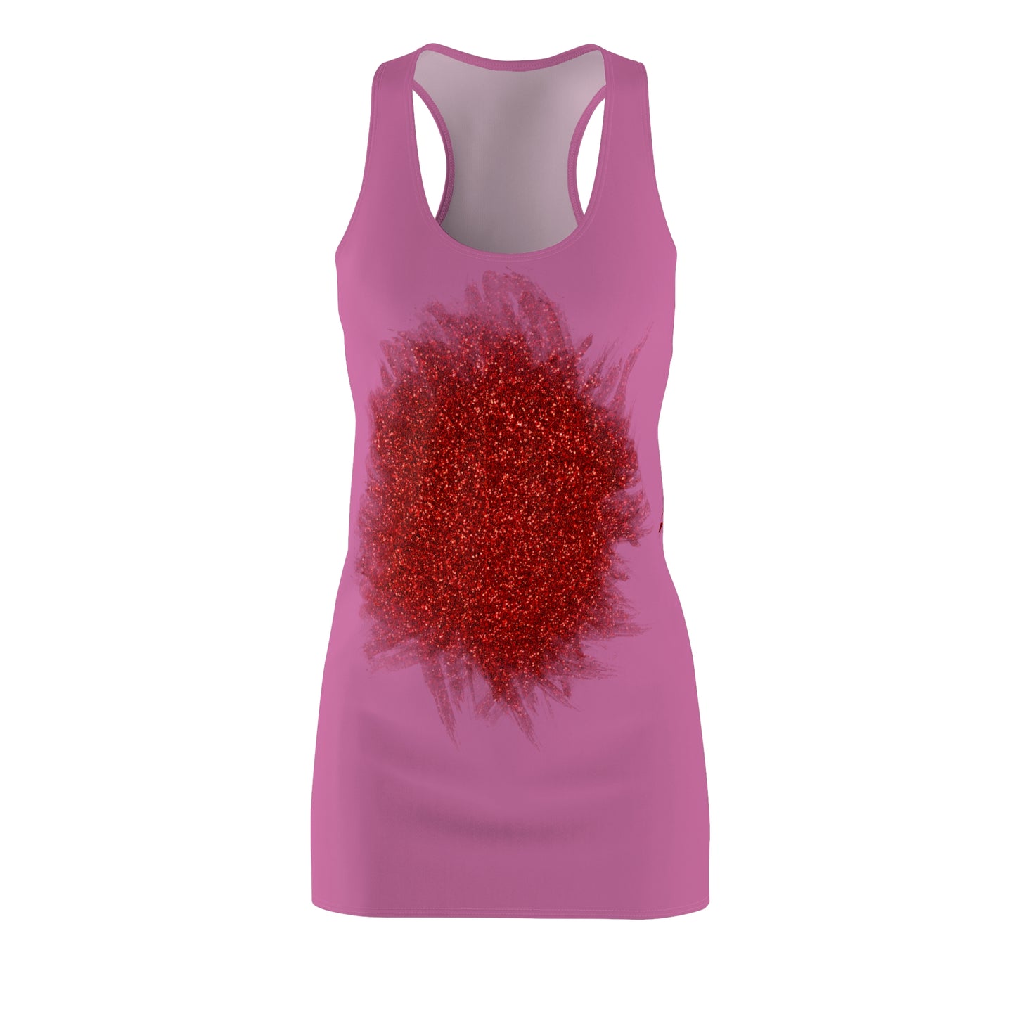 Rot Sparkle Racerback Kleid – Stylishes Partykleid