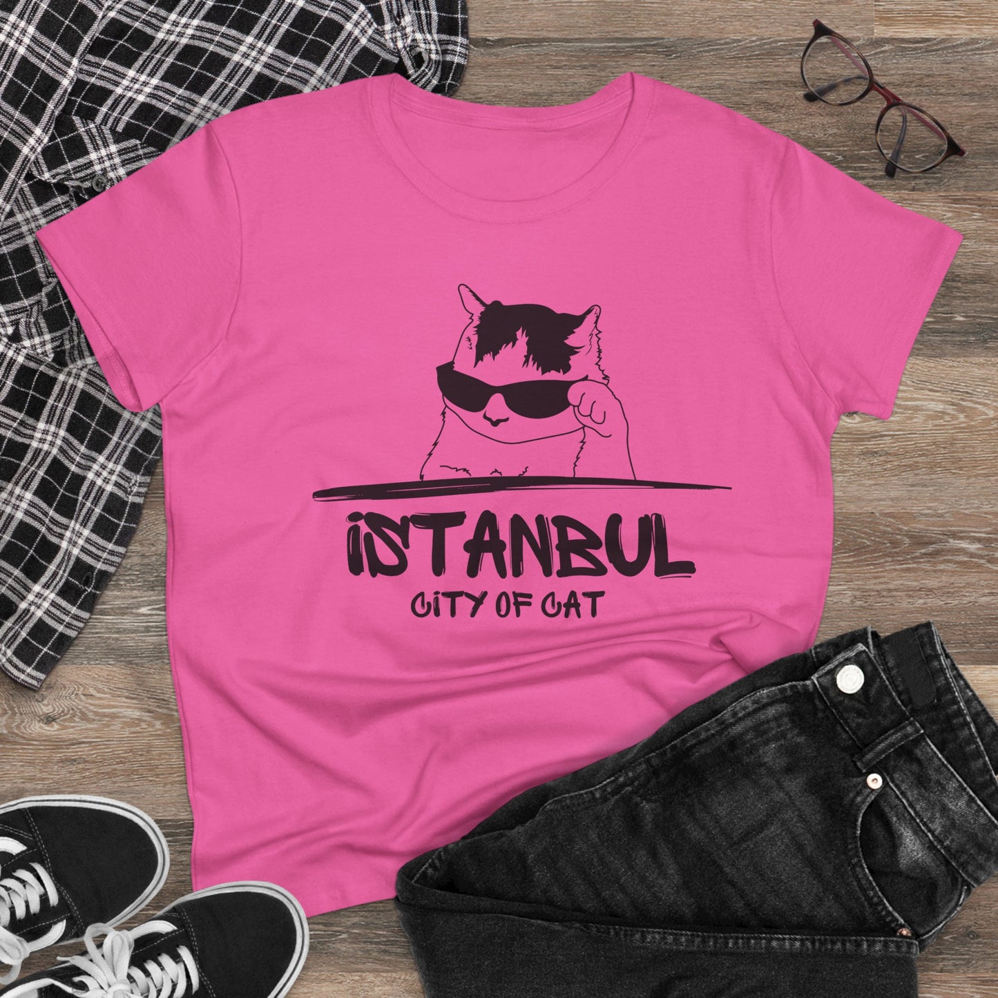 Istanbul Cat T-Shirt – City of Cats Grafik Shirt